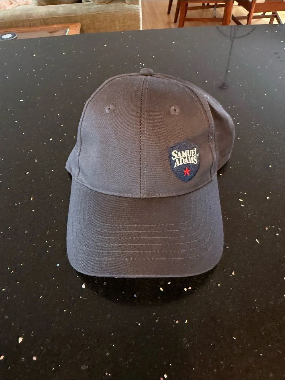 Samuel Adams Navy Logo Hat
